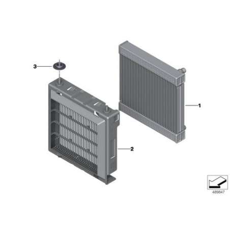 radiateur déporté