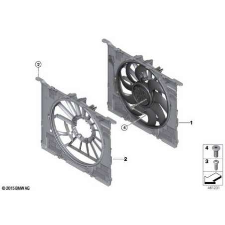 Buse ventilateur avec couvercles