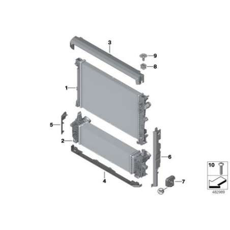 Radiateur du liquide de refroidissement