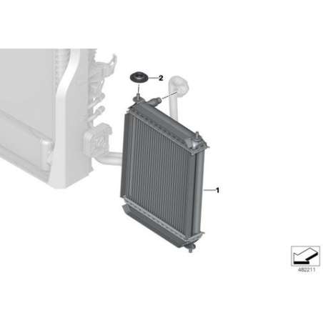 radiateur déporté
