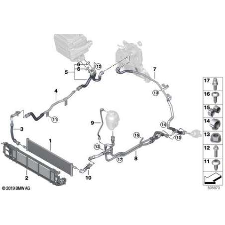 Leitung Power Control Unit - Batterie