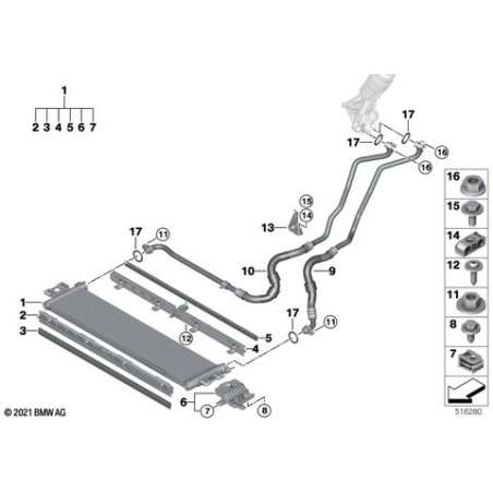 Refroidisseur d'huile moteur