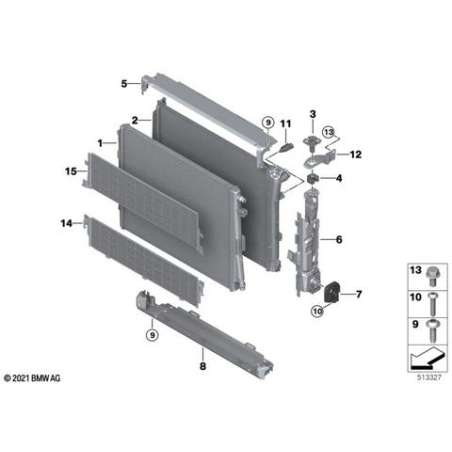 Radiateur du liquide de refroidissement