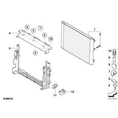 Recouvrement porte-modules