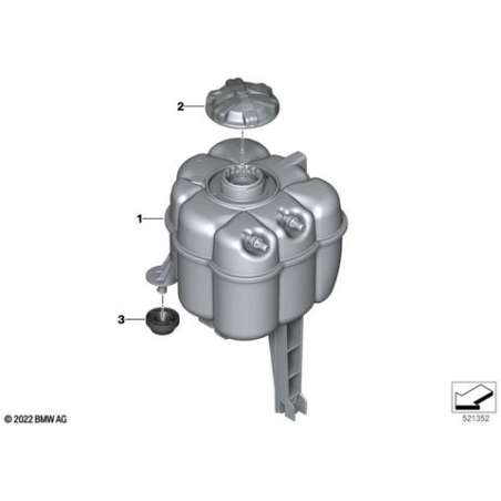 Bouchon filete p vase d'expansion