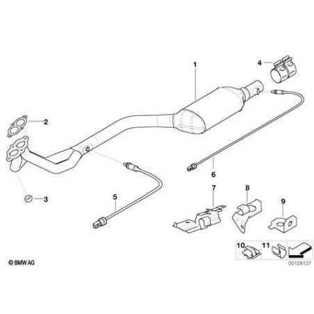 Support sonde de lambda