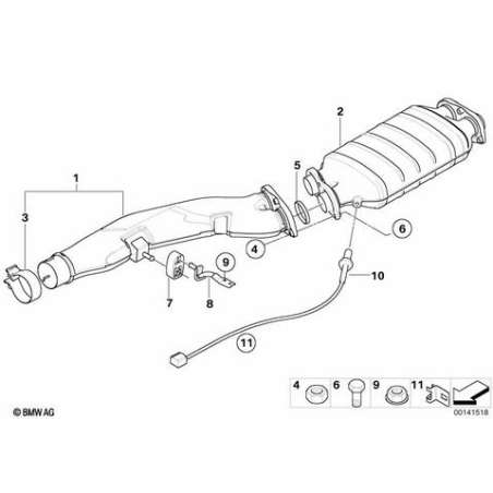 ES filtre à particules diesel