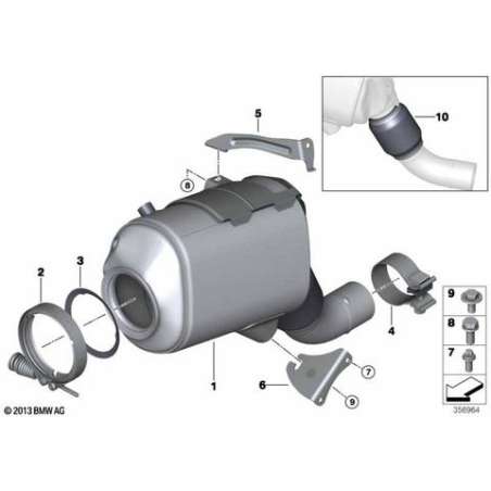 ES catalyseur proche du moteur