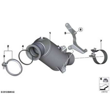 ES catalyseur proche du moteur