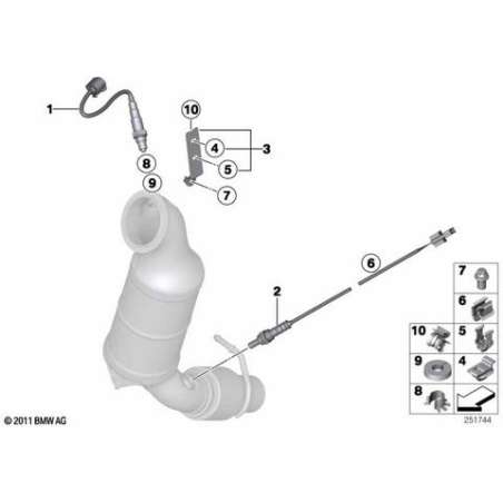 Sonde à moniteur Lambda