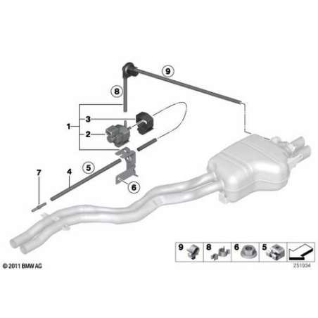 Electrovanne d'inversion avec support