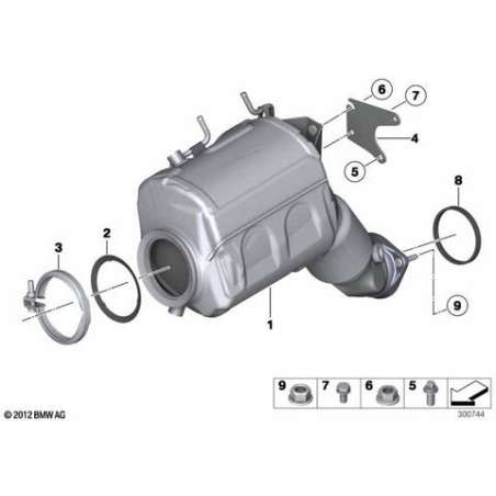 ES filtre à particules diesel
