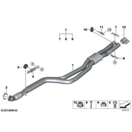 Collier de fixation supérieur