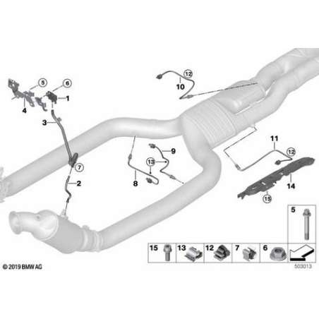 Conduite pression filt.partic.essence