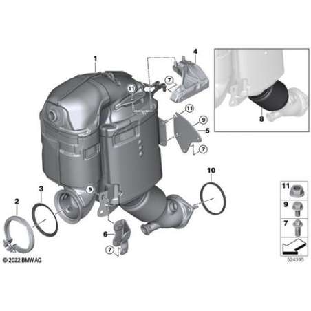 ES filtre à particules diesel