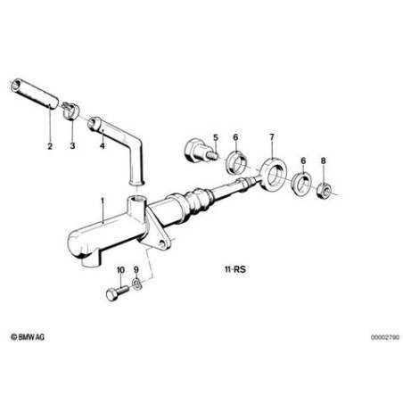 Neces repar cylindre emetteur embrayage