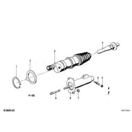 Cylindre récepteur d'embrayage