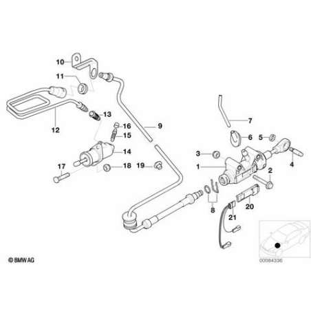 Conduite d'embrayage