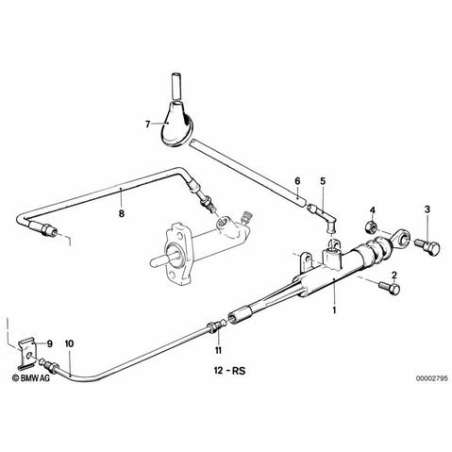 Flexible de pression d'embrayage