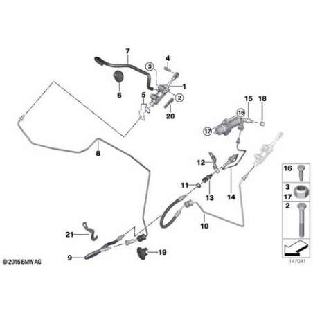 Cylindre récepteur d'embrayage