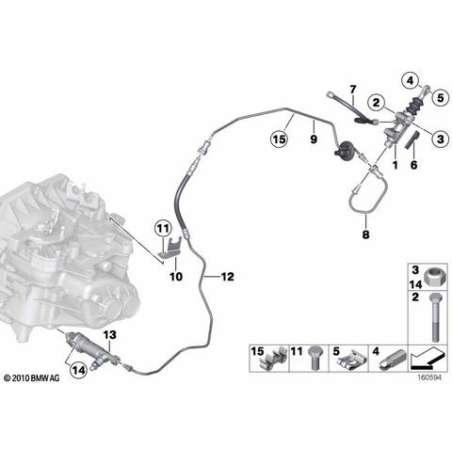 Cylindre récepteur d'embrayage
