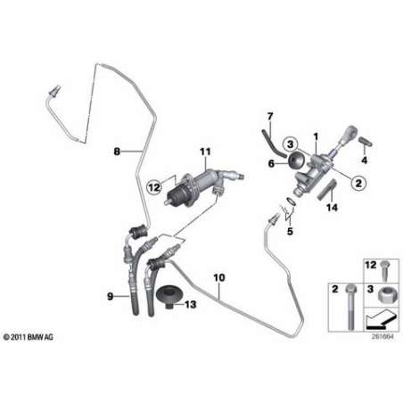 Cylindre récepteur d'embrayage
