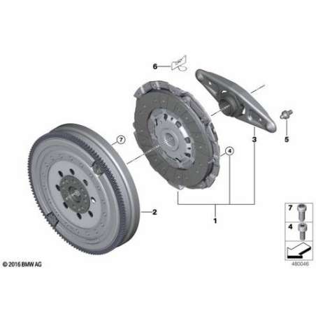 Volant moteur bi-masse