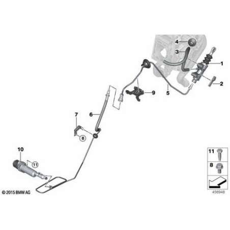 Conduite d'embrayage boîte de vitesses