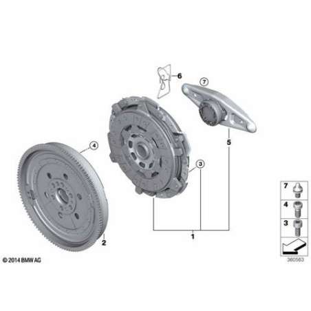 Volant moteur bi-masse