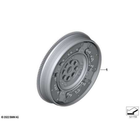 Volant moteur bi-masse