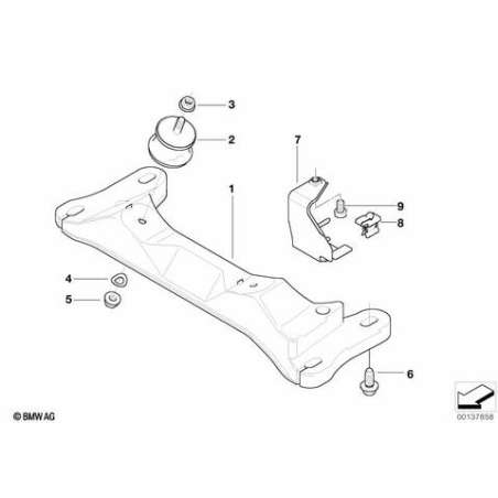 Support pour cable de sonde lambda