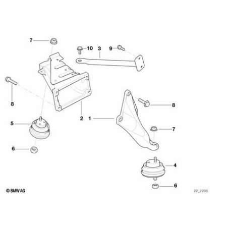 Palier moteur