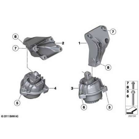 Palier moteur