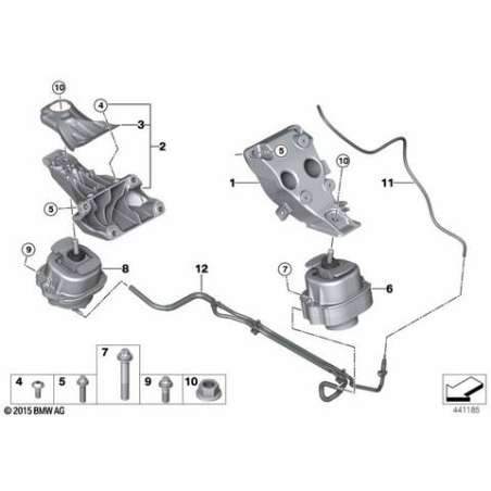 Palier moteur