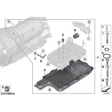 Necessaire de reparation arbre selecteur