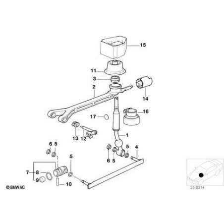 Element de soufflet delevier de vitesses