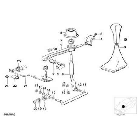 Bras de commande