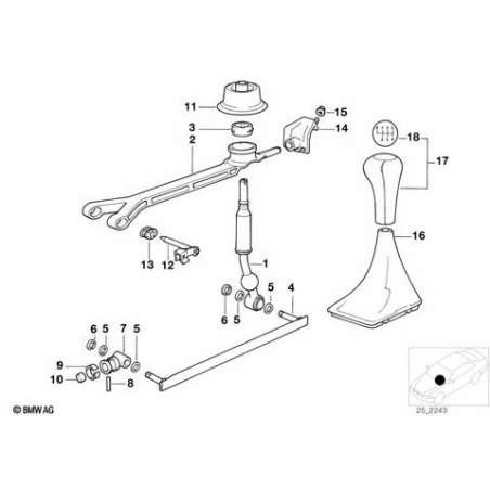 Bras de commande