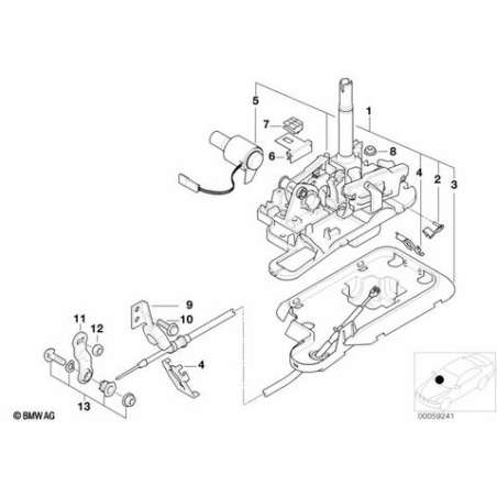 Commande de vitesses steptronic