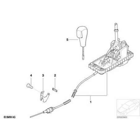 Commande de vitesses steptronic