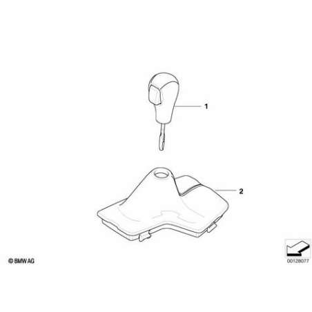 Soufflet de levier vit. cuir Walknappa