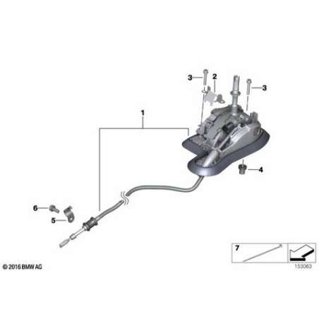 Commande de vitesses steptronic