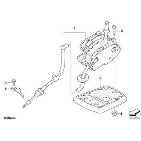 Commande de vitesses steptronic