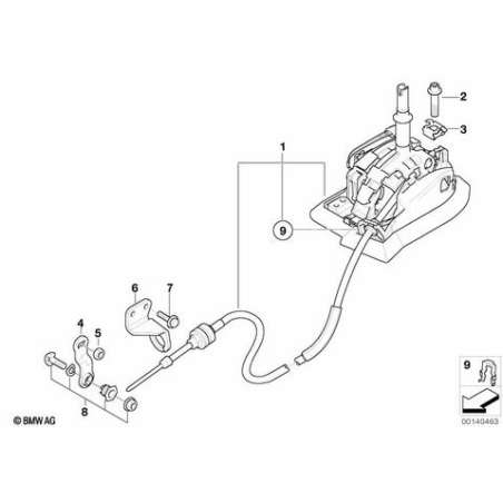 Commande de vitesses steptronic