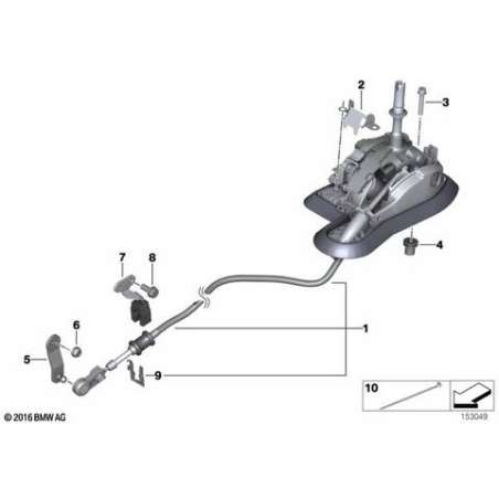 Commande de vitesses steptronic