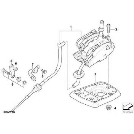 Commande de vitesses steptronic