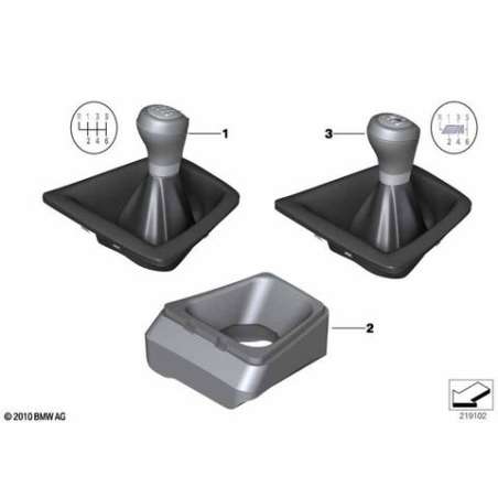 Element de soufflet delevier de vitesses