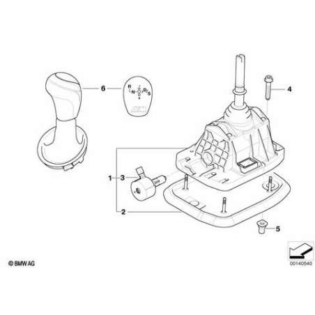 Commande de boite Steptronic SMG