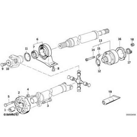 Joint homocinétique avec boulon molete