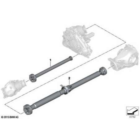Arbre de transmission arriere